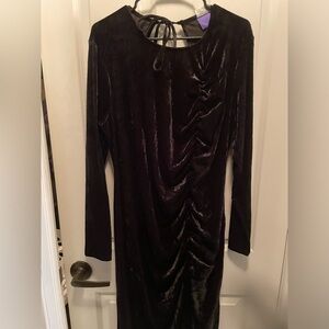 Future collective velvet dress